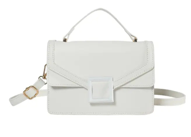 Stylish Color-Block Chain Shoulder Bag for Women