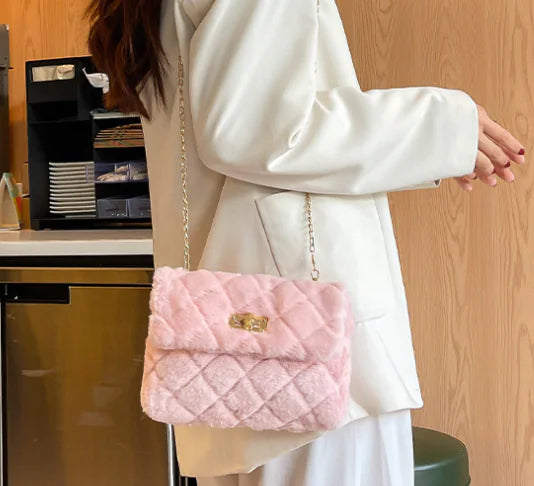 Furry Crossbody Bag