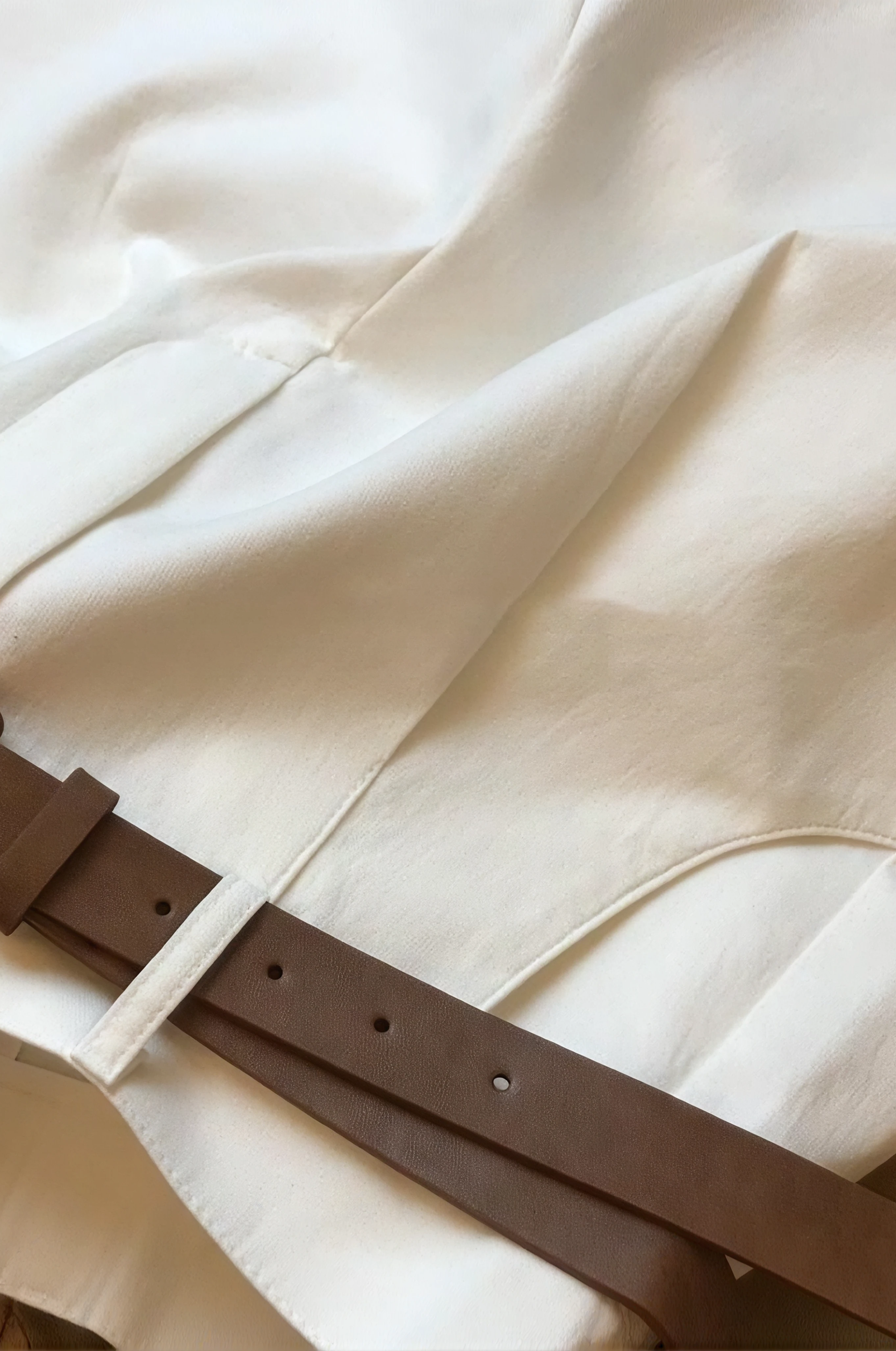 Faux Leather High-Waist Shorts