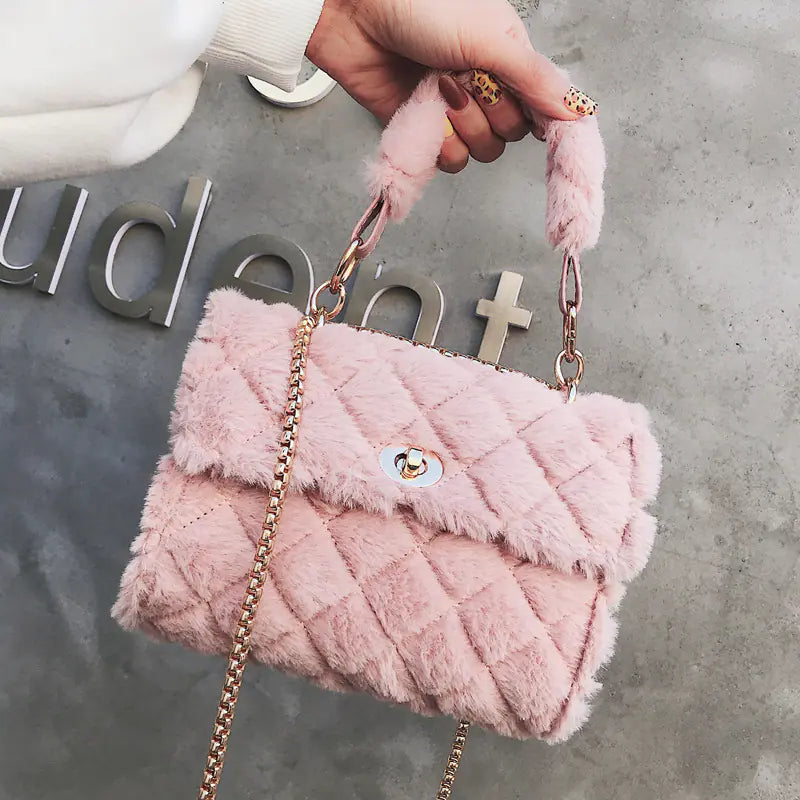 Furry Crossbody Bag
