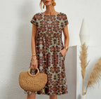 Lina Breeze Dress with relaxed shape and summer soul