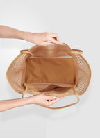 Zip-Top Beach Tote