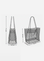 Zip-Top Beach Tote