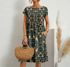 Lina Breeze Dress with relaxed shape and summer soul