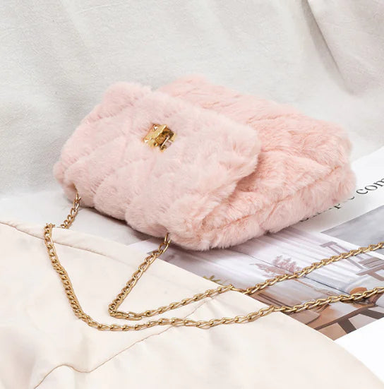 Furry Crossbody Bag