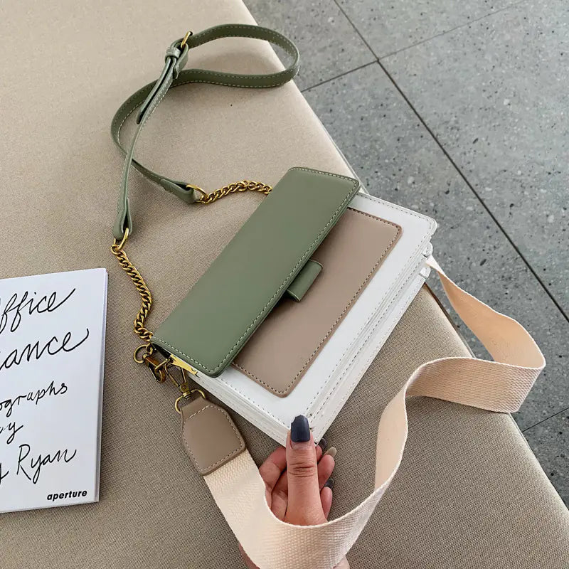 Versatile Chain Crossbody Bag