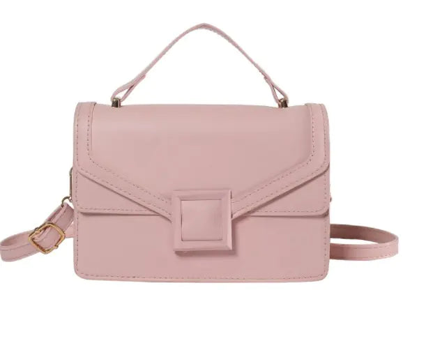 Stylish Color-Block Chain Shoulder Bag for Women