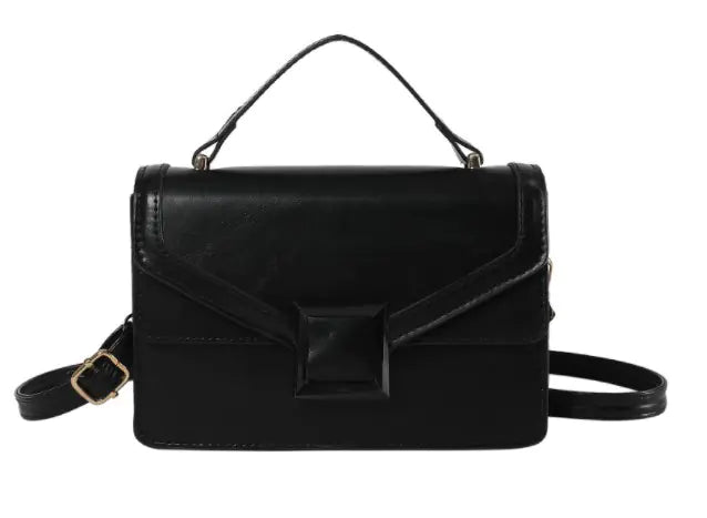 Stylish Color-Block Chain Shoulder Bag for Women
