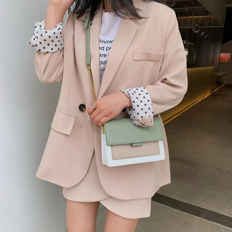 Versatile Chain Crossbody Bag