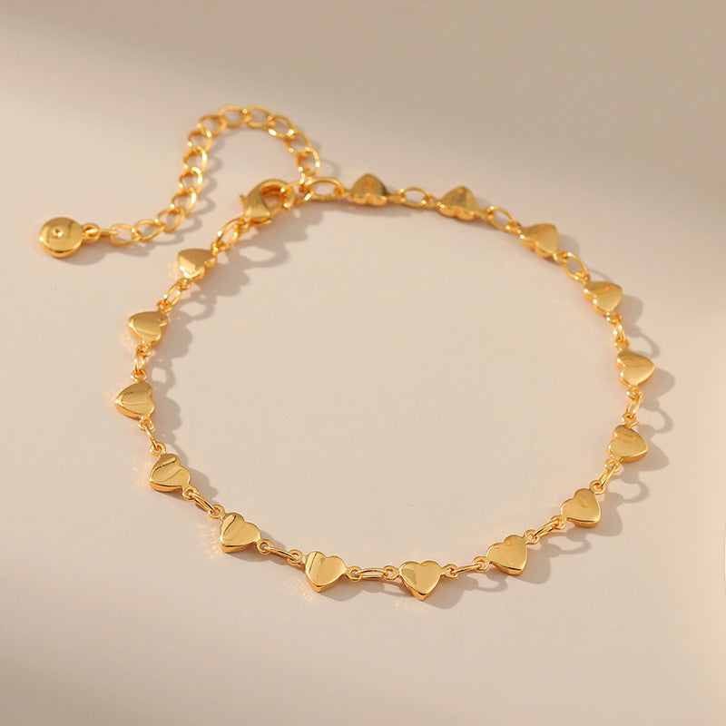 🎁 Imperium - Of Love 18K Gold Plated Bracelet (100% off)