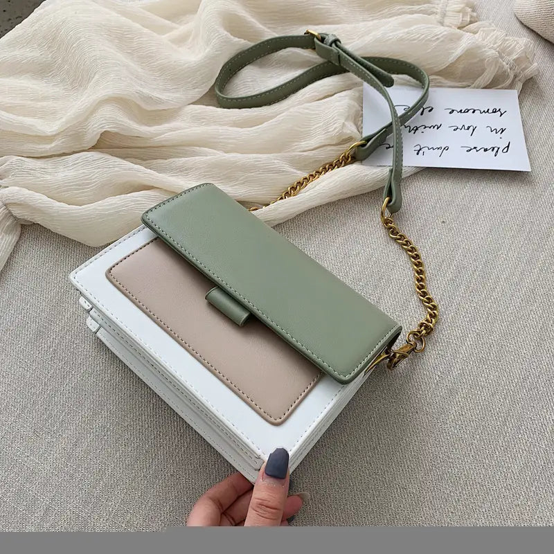 Versatile Chain Crossbody Bag