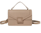 Stylish Color-Block Chain Shoulder Bag for Women