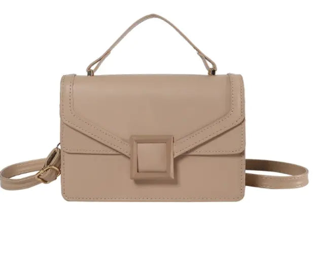 Stylish Color-Block Chain Shoulder Bag for Women